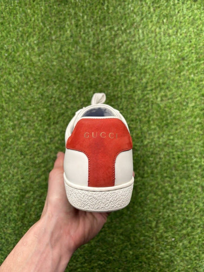 Gucci Ace Web 'Interlocking G - White Red Green ‘  UK 6