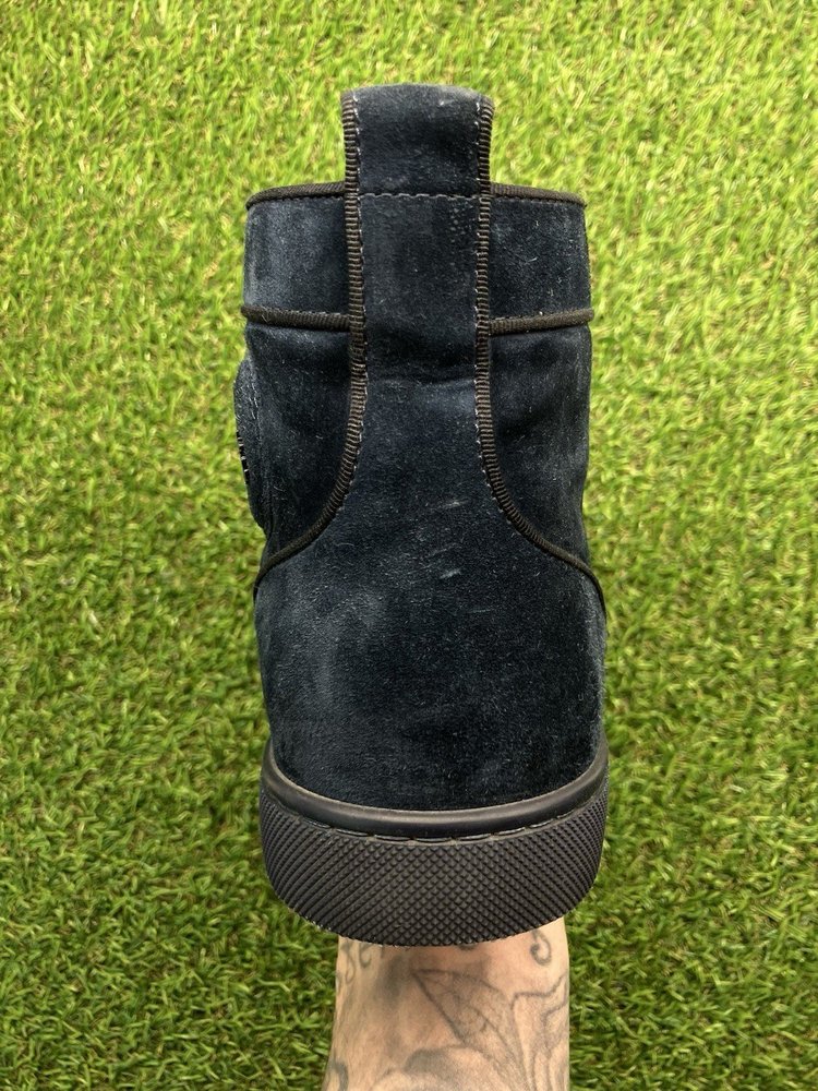 Christian Louboutin Spikes ' Dark Blue ' UK 6