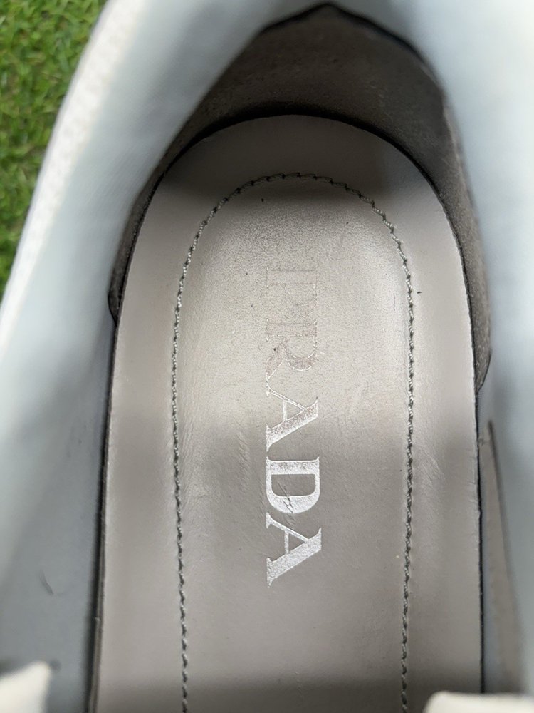 Prada Cloudbust Mesh ' White, Grey ' UK 6