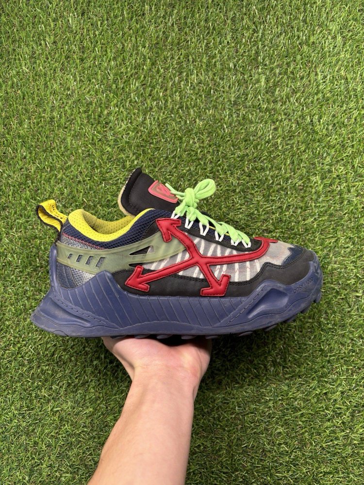 Off-White Odsy-1000 ' Red, Navy, Black ' UK 6