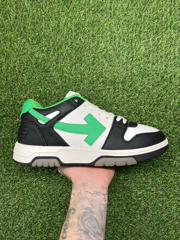 Off-White Out of Office ' Black Green  UK 6