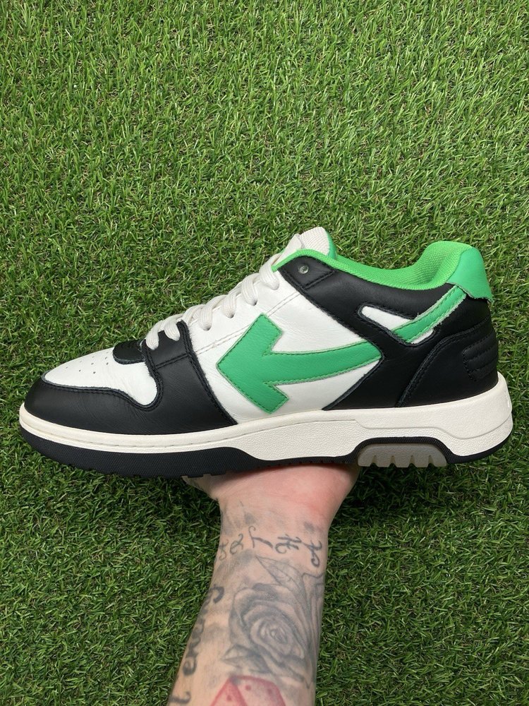 Off-White Out of Office ' Black Green  UK 6