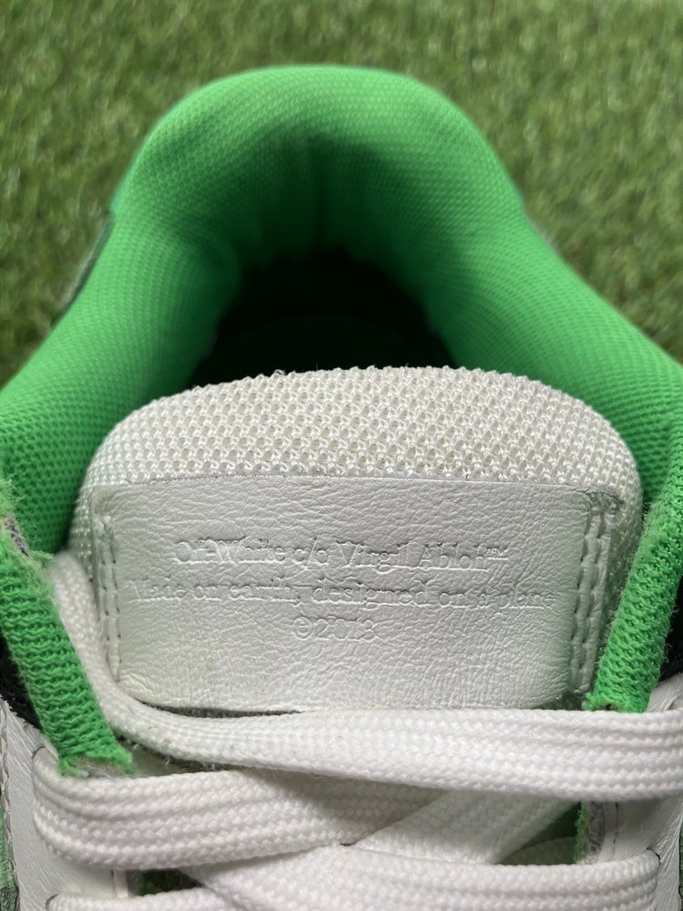 Off-White Out of Office ' Black Green  UK 6