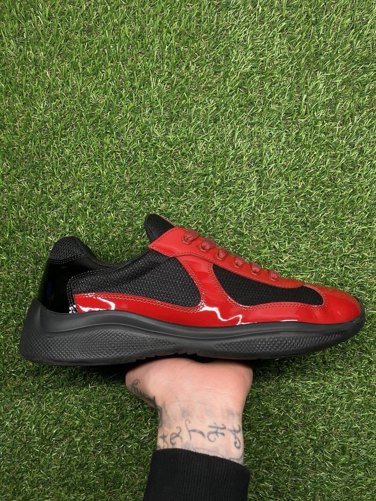 Prada America Cup ' Black Red ' UK 6.5