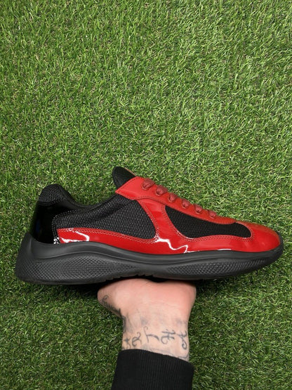Prada America Cup ' Black Red ' UK 6.5