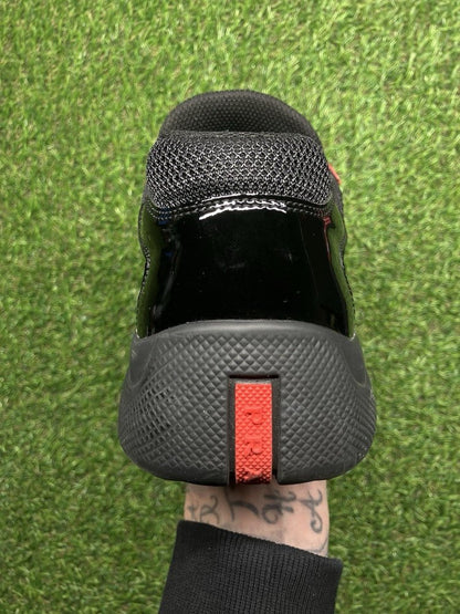 Prada America Cup ' Black Red ' UK 6.5