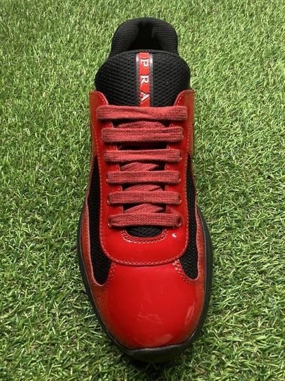Prada America Cup ' Black Red ' UK 6.5
