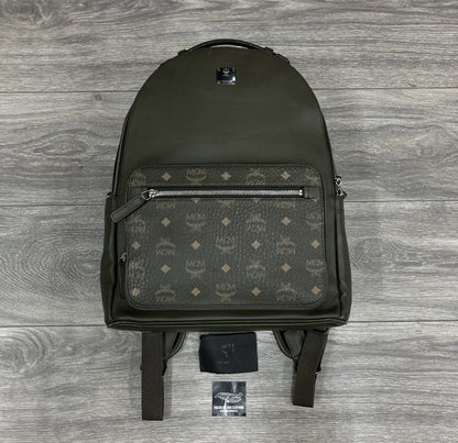 MCM Visetos Backpack ' Khaki / Sea Turtle