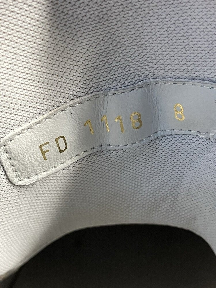 Louis Vuitton Virgil 'White,Red' High Trainer  UK 8.5