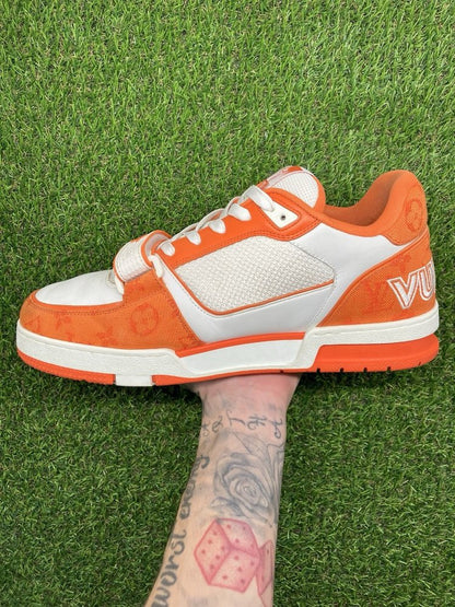 Louis Vuitton Trainer Strap ' Orange ' UK 9