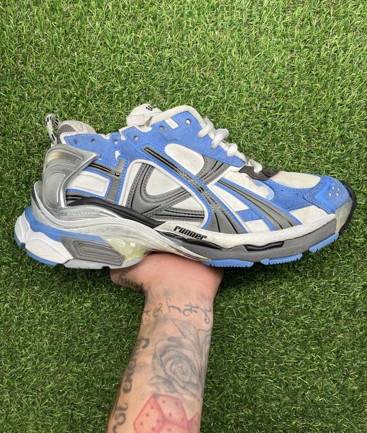 Balenciaga Runner ' Blue Grey '  UK 8
