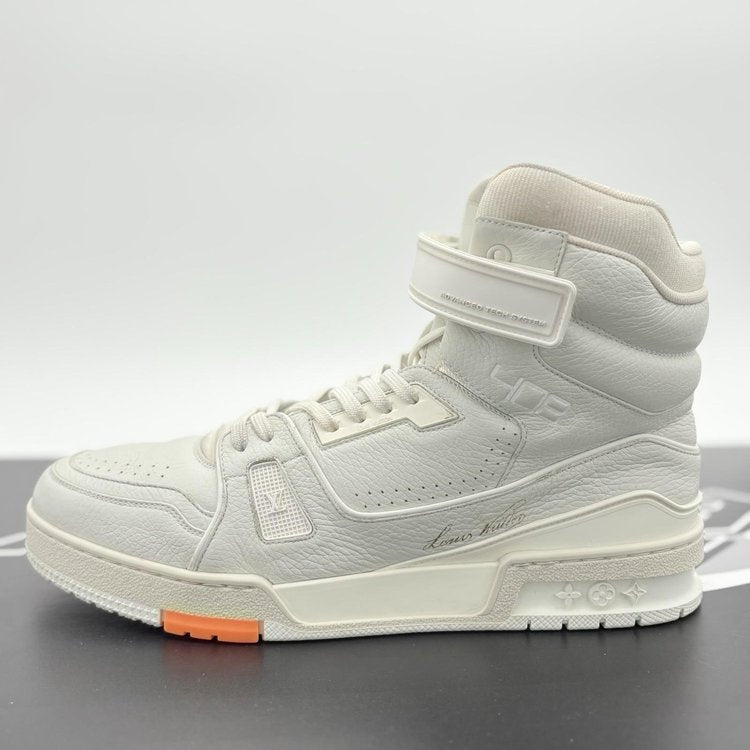 Louis Vuitton Trainer High Top ' Grey  UK 9.5
