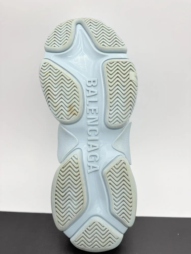Balenciaga Triple S Sneaker ' Light Blue White ' UK 10