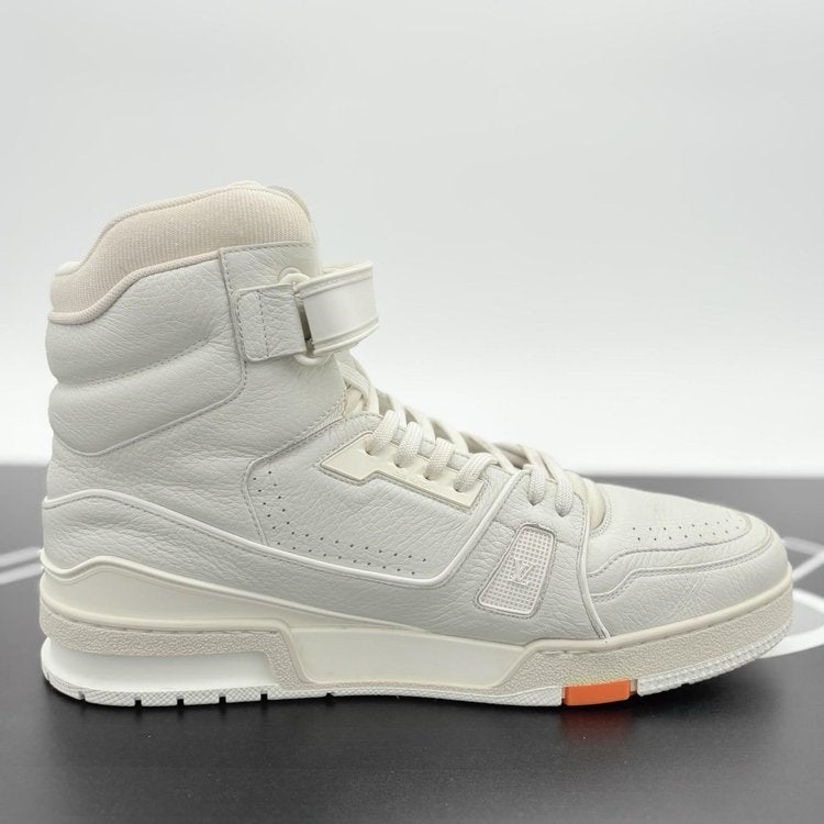 Louis Vuitton Trainer High Top ' Grey  UK 9.5