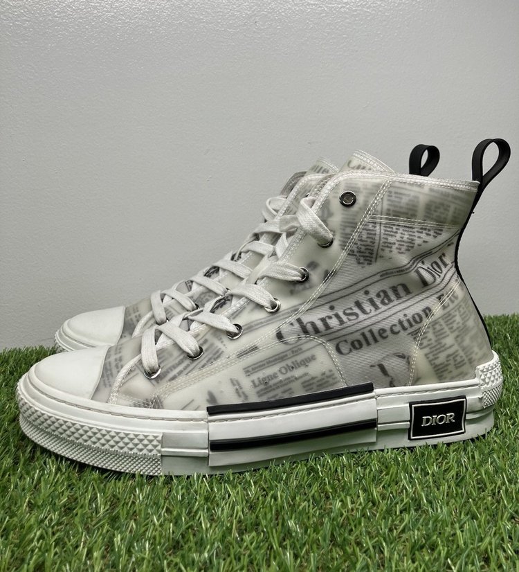 Dior B23 High ' Newsprint '  UK 11