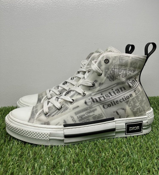 Dior B23 High ' Newsprint '  UK 11