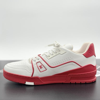 Louis Vuitton Trainer ' White Red ' UK 10