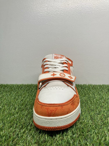 Louis Vuitton Trainer Strap ' Orange ' UK 9