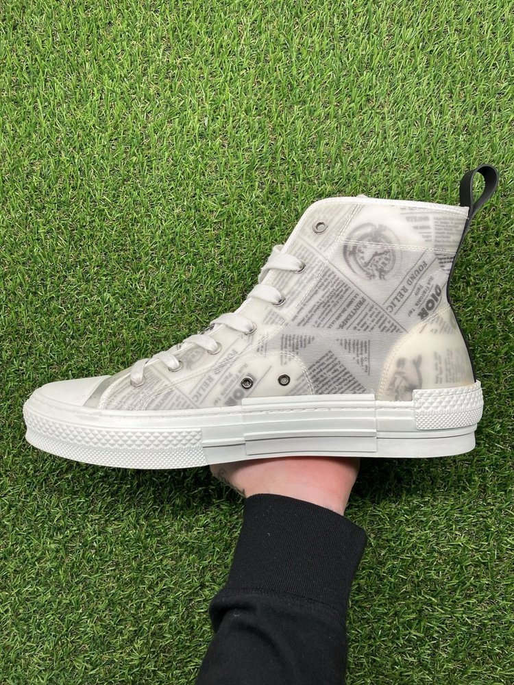 Dior B23 High ' Newsprint '  UK 11