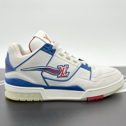 Louis Vuitton Mid Trainer ' White Red Blue ' UK 10