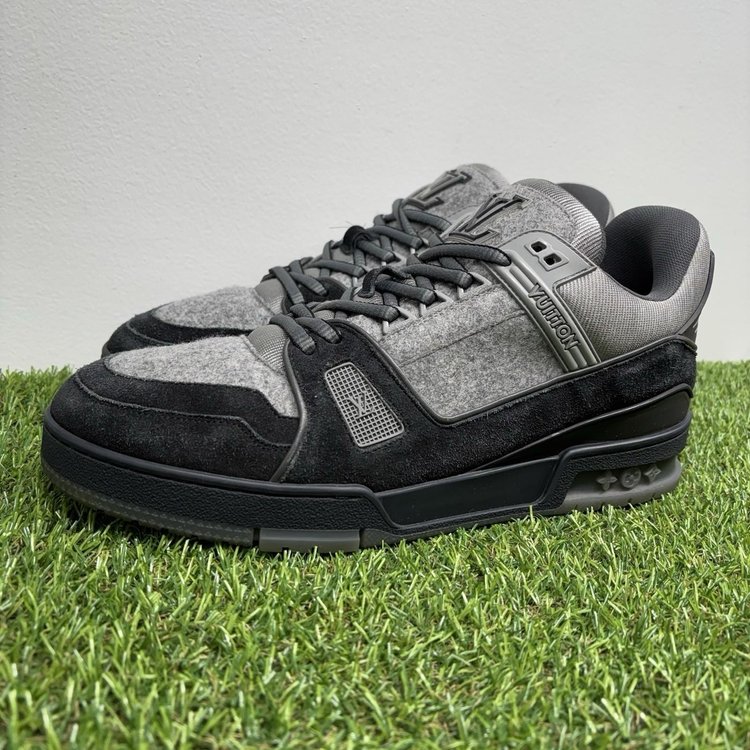 Louis Vuitton Trainer ' Black, Grey '  UK 9.5