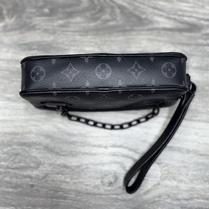 Louis Vuitton Pochette Volga Monogram Eclipse ' Black '