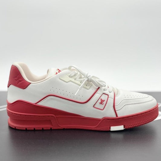 Louis Vuitton Trainer ' White Red ' UK 10
