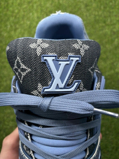 Louis Vuitton Trainer ‘Monogram Blue Denim' UK 8