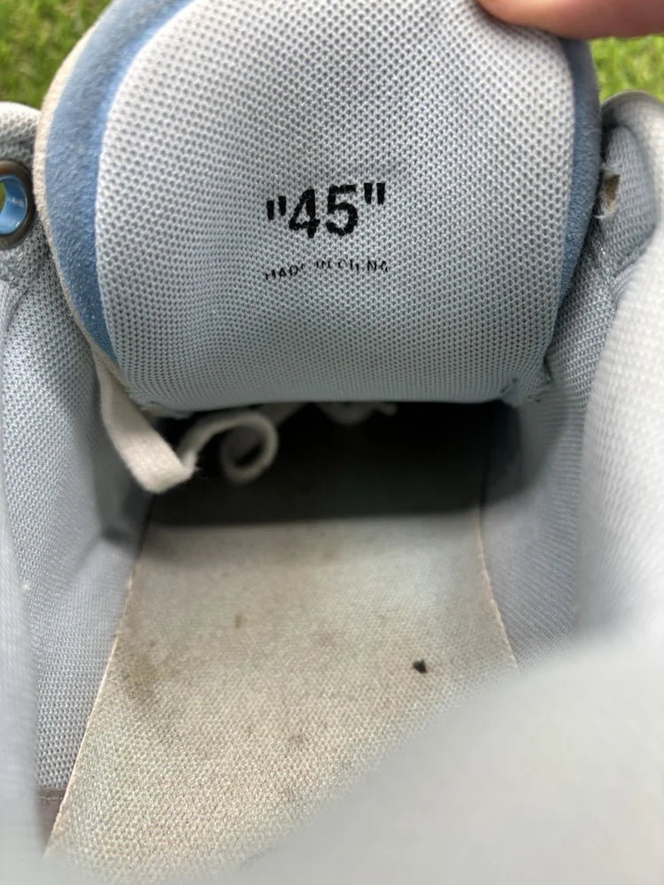 Off-White Out of Office Suede ' Light Blue, White ‘ UK 11