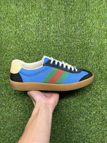 Gucci Web Accent Nylon ‘ Blue ‘ UK 8