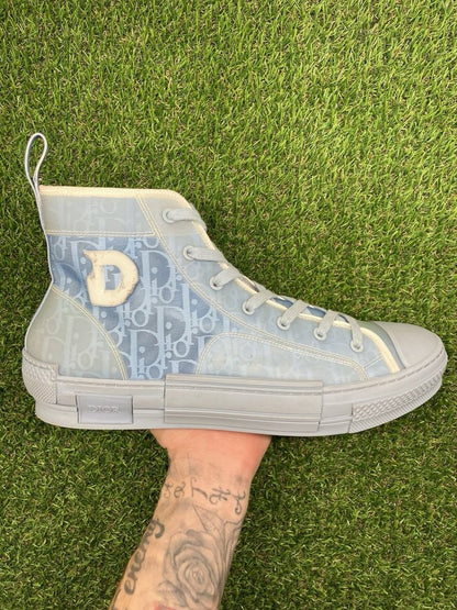 Dior B23 X Daniel Arsham High Oblique 'Light Blue' UK 11
