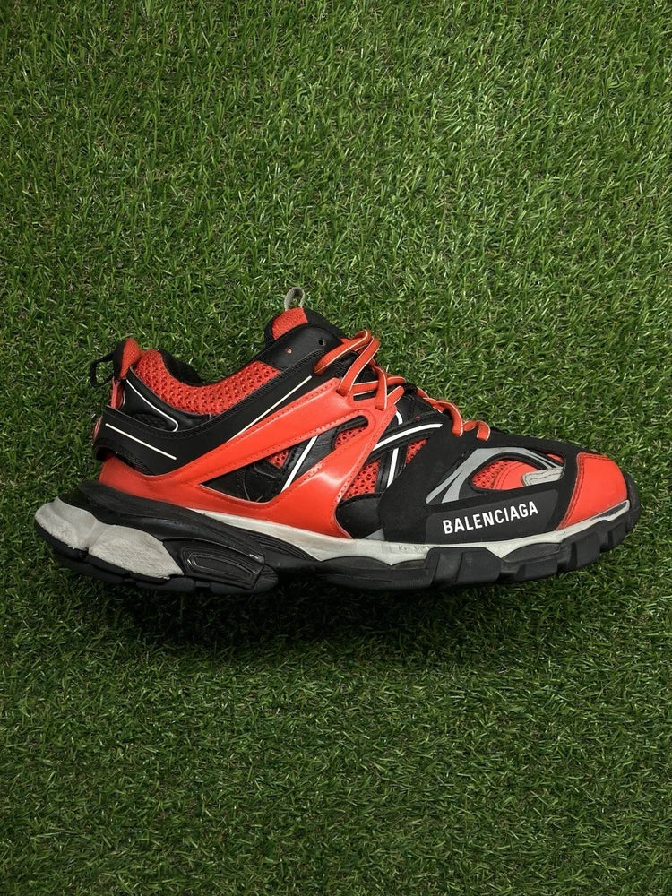 Balenciaga Track Sneaker ' Red Black ' UK 8
