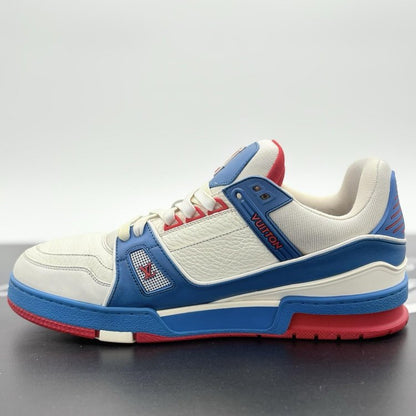 Louis Vuitton Trainer ' White Red Blue ' UK 9.5