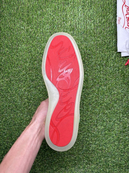 Christian Louboutin Spikes ‘White Iridescent’ UK 8