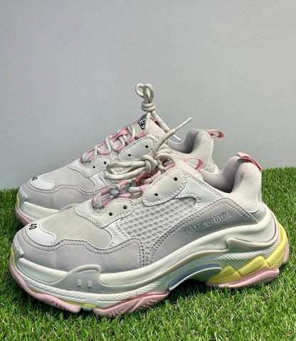 Balenciaga Triple S Sneaker ' White, Pink ' UK 6