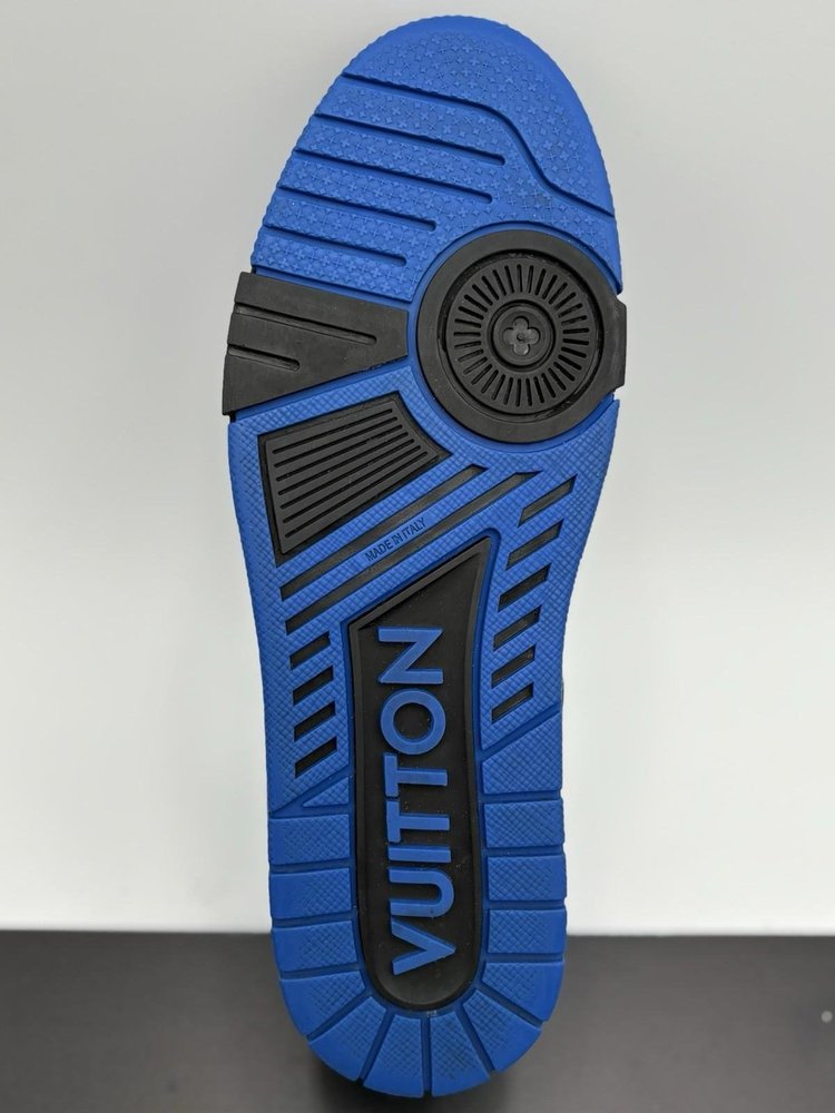 Louis Vuitton Trainer ' Black Blue ' UK 9.5