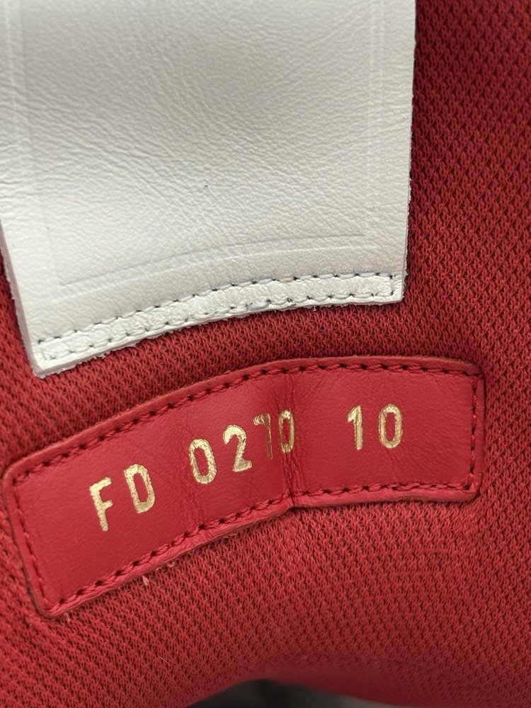 Louis Vuitton Mid Trainer ' White Red Blue ' UK 10