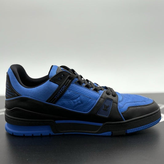 Louis Vuitton Trainer ' Black Blue ' UK 9.5