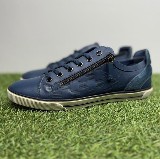 Louis Vuitton Damier Challenge Zip Up ' Blue ' UK 8.5