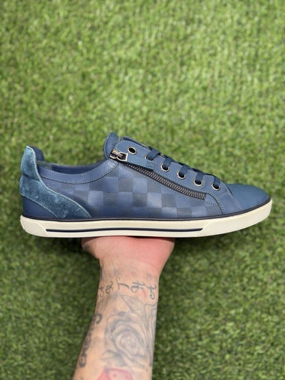 Louis Vuitton Damier Challenge Zip Up ' Blue ' UK 8.5