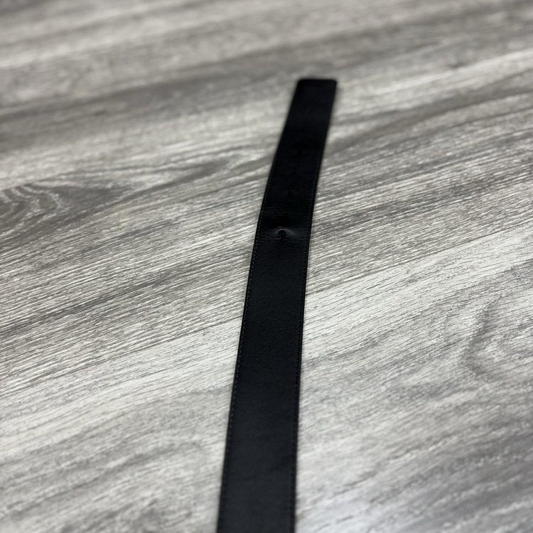 Louis Vuitton Eclipse Monogram LV Initials Reversible Belt ' Black '