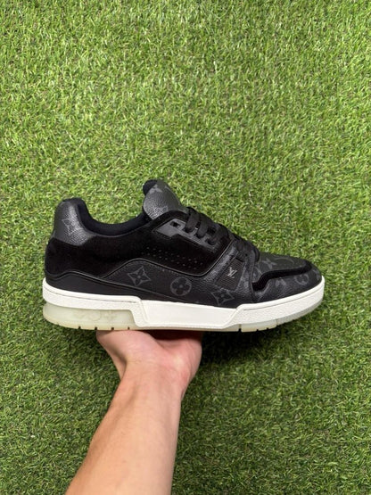 Louis Vuitton Trainer ' Black Monogram ' UK 8