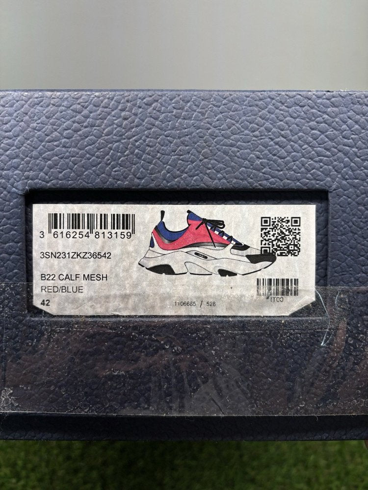 Dior B22 Sneaker ' Pink, Blue, White '  UK 8