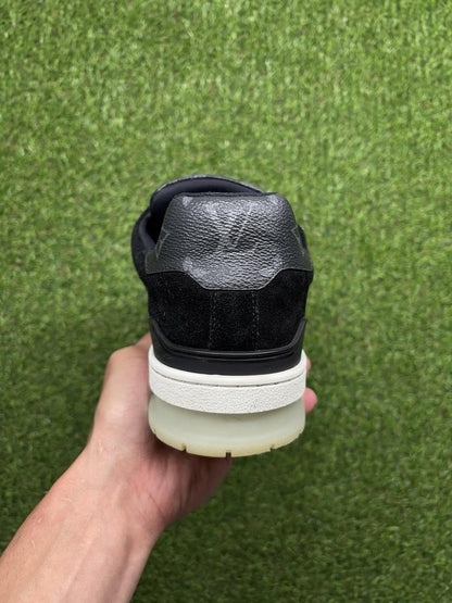 Louis Vuitton Trainer ' Black Monogram ' UK 8