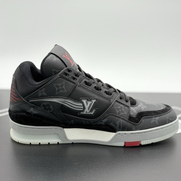 Louis Vuitton Trainer Eclipse ' Black Grey ' UK 9.5