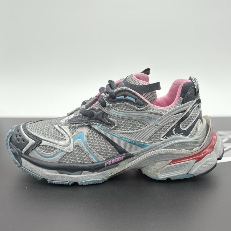 Balenciaga Runner ' Grey Pink Blue ' UK 8