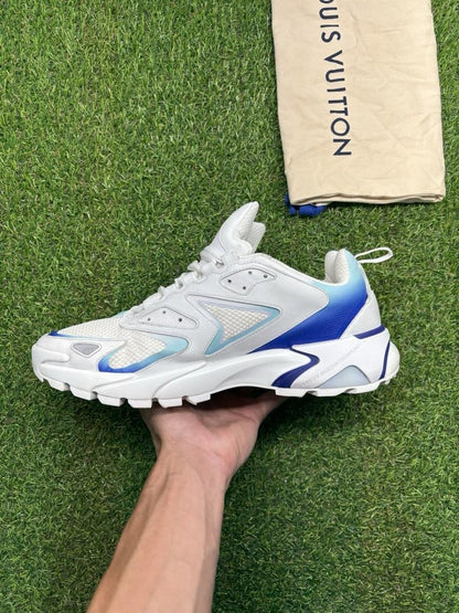 Louis Vuitton LV Runner Tactic ' White Blue ' UK 8