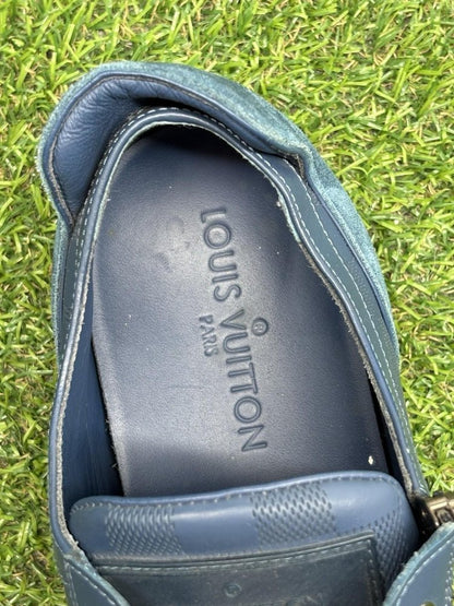 Louis Vuitton Damier Challenge Zip Up ' Blue ' UK 8.5