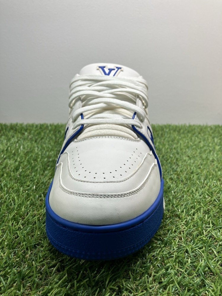 Louis Vuitton Trainer ' White Blue ' |  UK 10