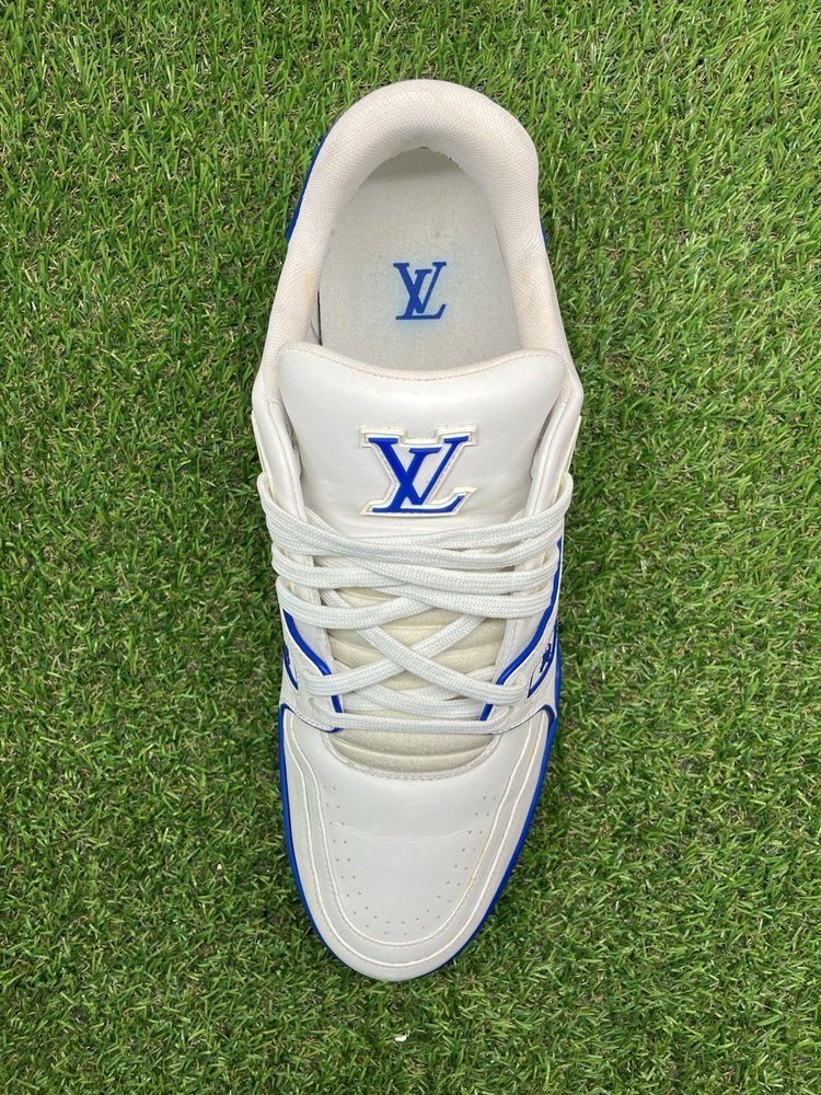 Louis Vuitton Trainer ' White Blue ' |  UK 10